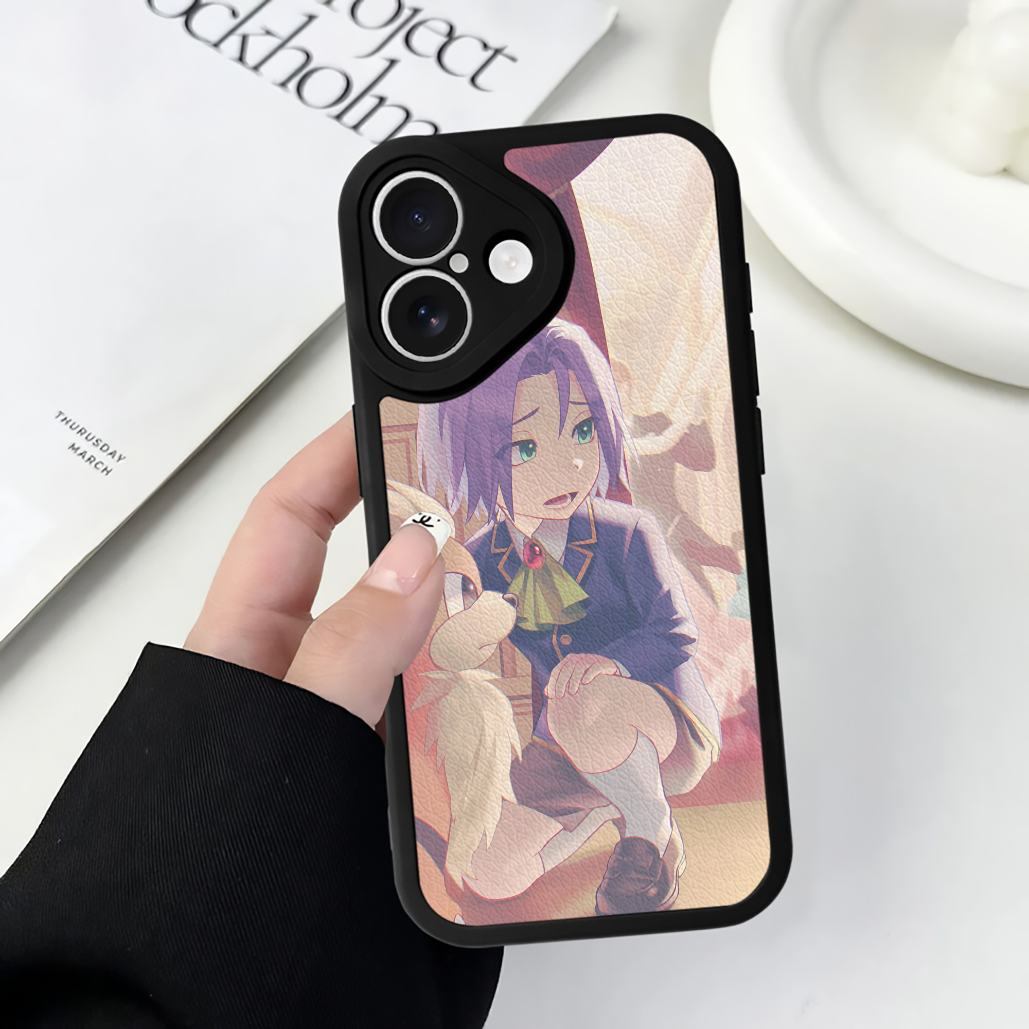 （画像用） ポケットモンスター Pokémon 【iPhone 16シリーズ対応】シリコンスマホケース（レザー調） 材質：シリコン